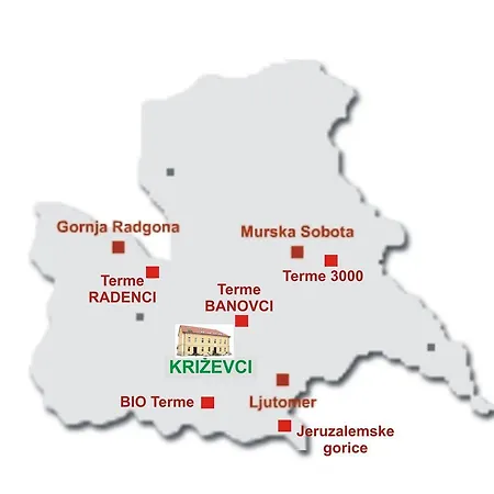 Vila Jurka شقة Križevci pri Ljutomeru